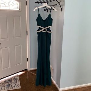 Never worn green prom dress